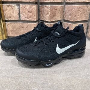 Nike Air VaporMax 2023 Flyknit Shoes Black Sail DV6840-002 Women's shoes Size 7